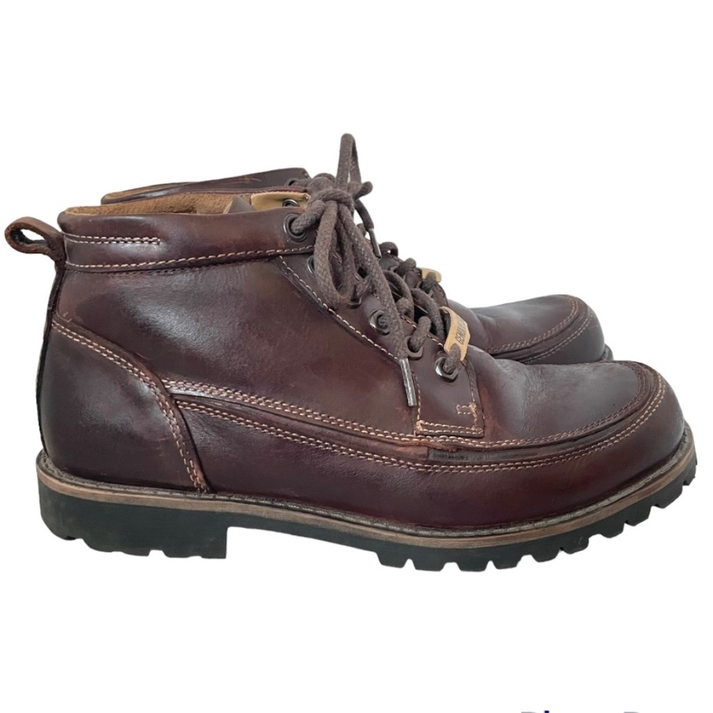 Dockers Men's Brown Genuine Leather Boots Size 11